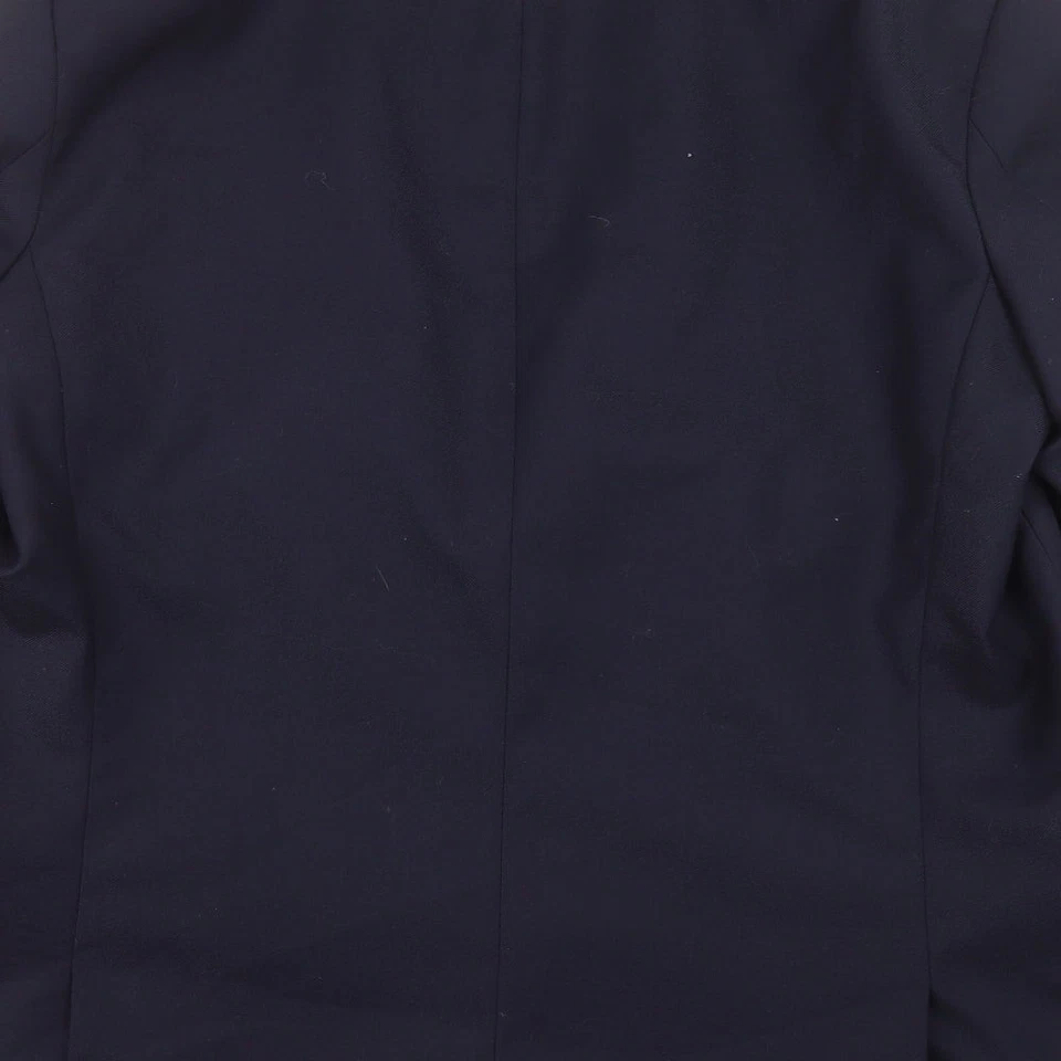 Getragener blauer Herren Sakko Blazer aus Polyacrylatfaser Größe 46 - Bild 4 von 4