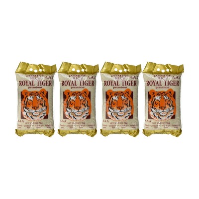 ROYAL TIGER Jasmin Reis 5kg 4er Pack