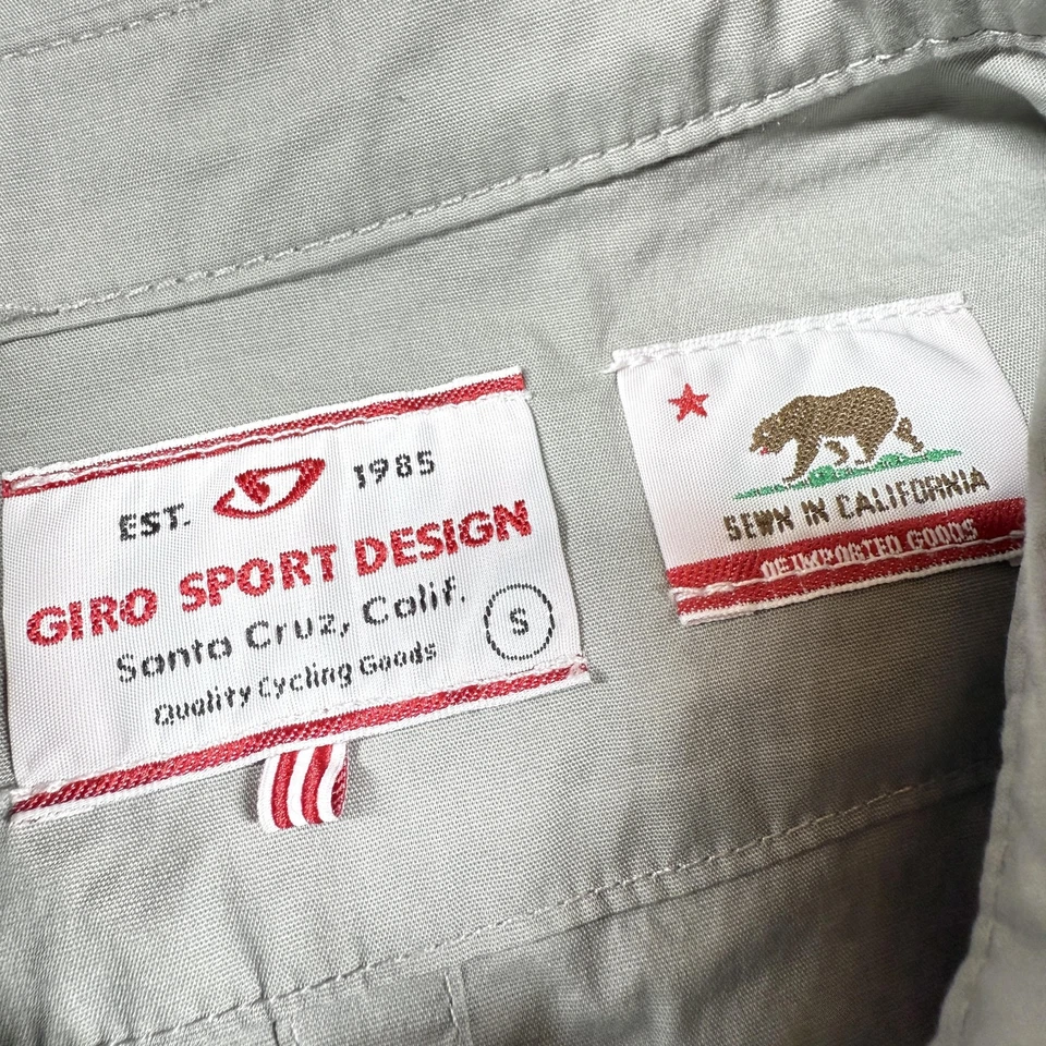 Camisa Giro Diseño Deportivo Hombres S Ciclismo Bicicleta de Carretera Chaqueta Cremallera Botón Utilidad Foto 2 de 4