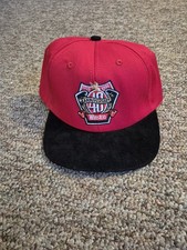 Vintage 90s NASCAR 1994 Winston Cup 40th Anniversary Snapback Hat Cap VTG