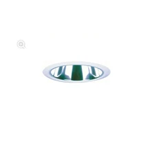 Lithonia Lighting Recessed Down Light Trim: 6 in Nominal Size Flat Ceiling 6AJH1