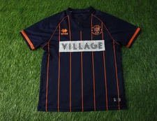 BLACKPOOL 2015-2016 FOOTBALL SOCCER MEN SHIRT JERSEY AWAY ERREA ORIGINAL SIZE M