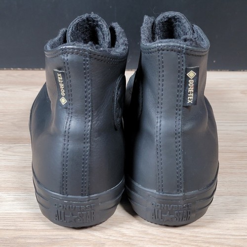 Converse Chuck Taylor All Star Shoes Men Size 9 Black Gore Tex Sneakers 165935C - Picture 4 of 10