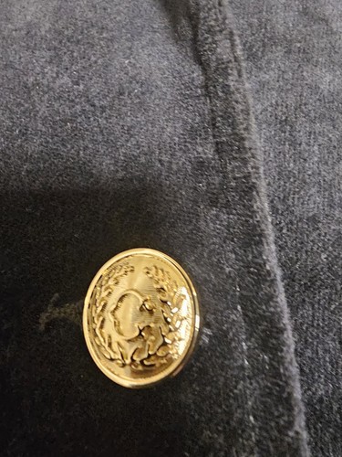 C. Wonder Black Velvet One Button Blazer Sz 12 - Picture 5 of 21