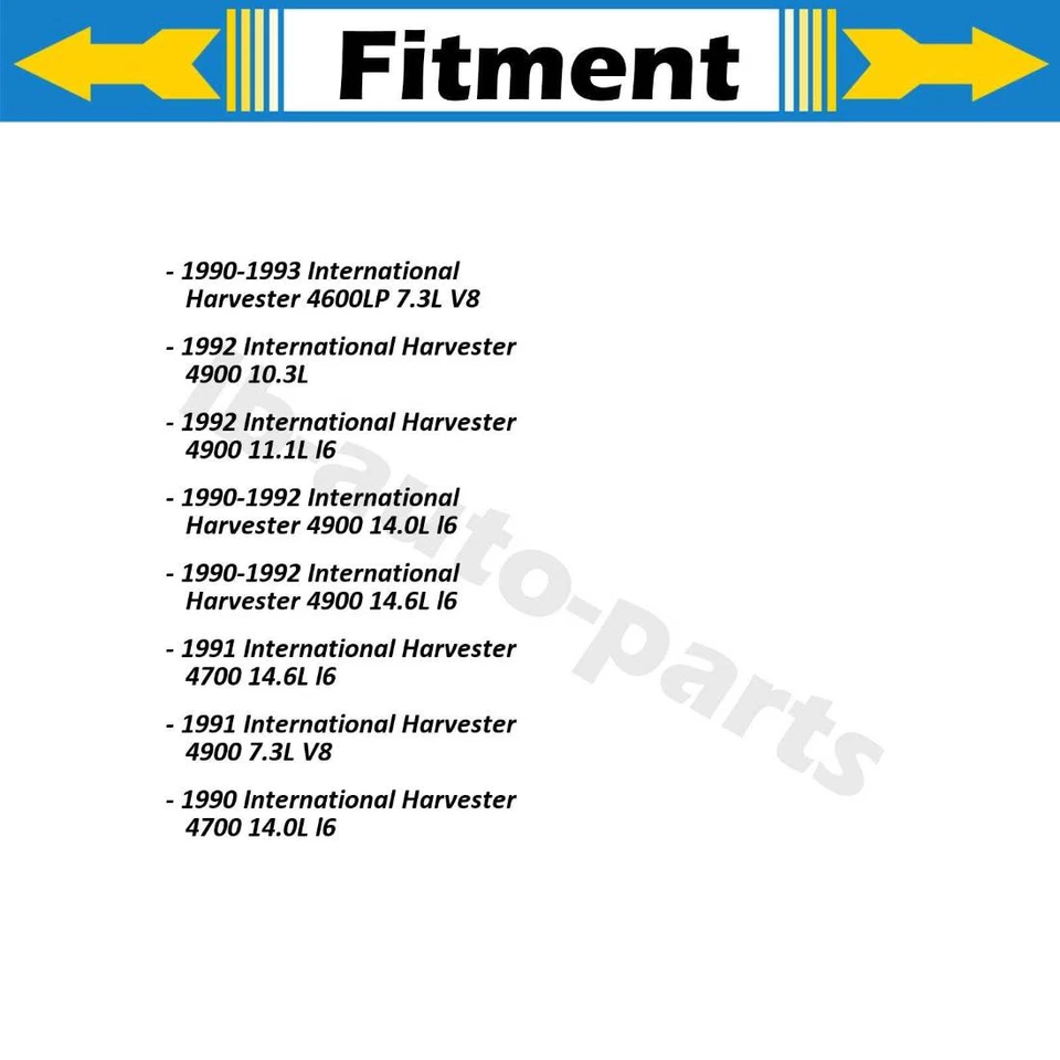 Цилиндр переднего заднего барабанного тормоза колеса 4 шт. для International Harvester 4700 1990 - Изображение 3 из 4
