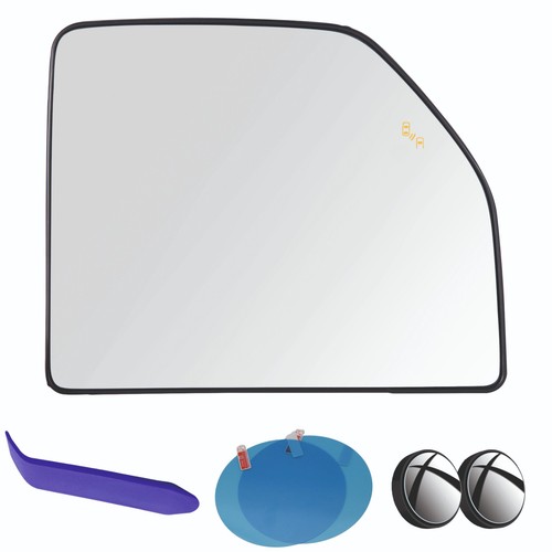 Passenger Side Mirror Glass Ford F150 F250 F350 F450 Heated Blind Spot Upper - Bild 1 von 4