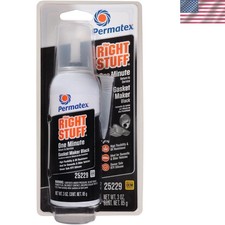 3oz The Right Stuff Black Gasket Maker - Instant Repair for Vehicles  Marine
