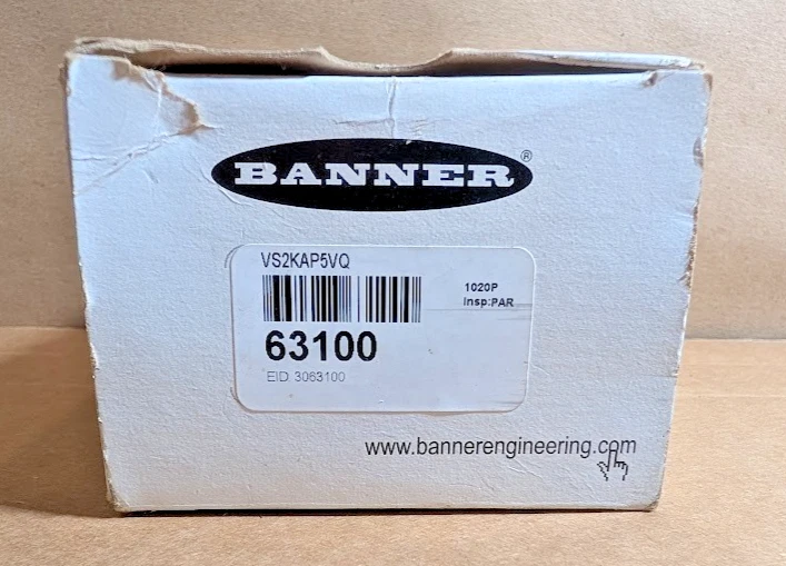 Banner Engineering VS2KAP5VQ Photoelectric Sensor, Emitter/Receiver Pair (New) - Image 3 of 4