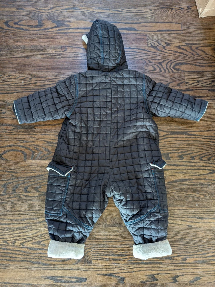 Traje de nieve para bebé Catimini Pilote Noir Profond "Parade au clair de lune" 18M 81 Cm Foto 4 de 4