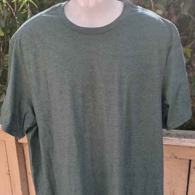 3XL District Brand Heather Forest  Soft Garment