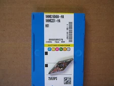 Korloy VNMG160404-HA H01 Cast Iron Turning Inserts .015" rad  NEW!!