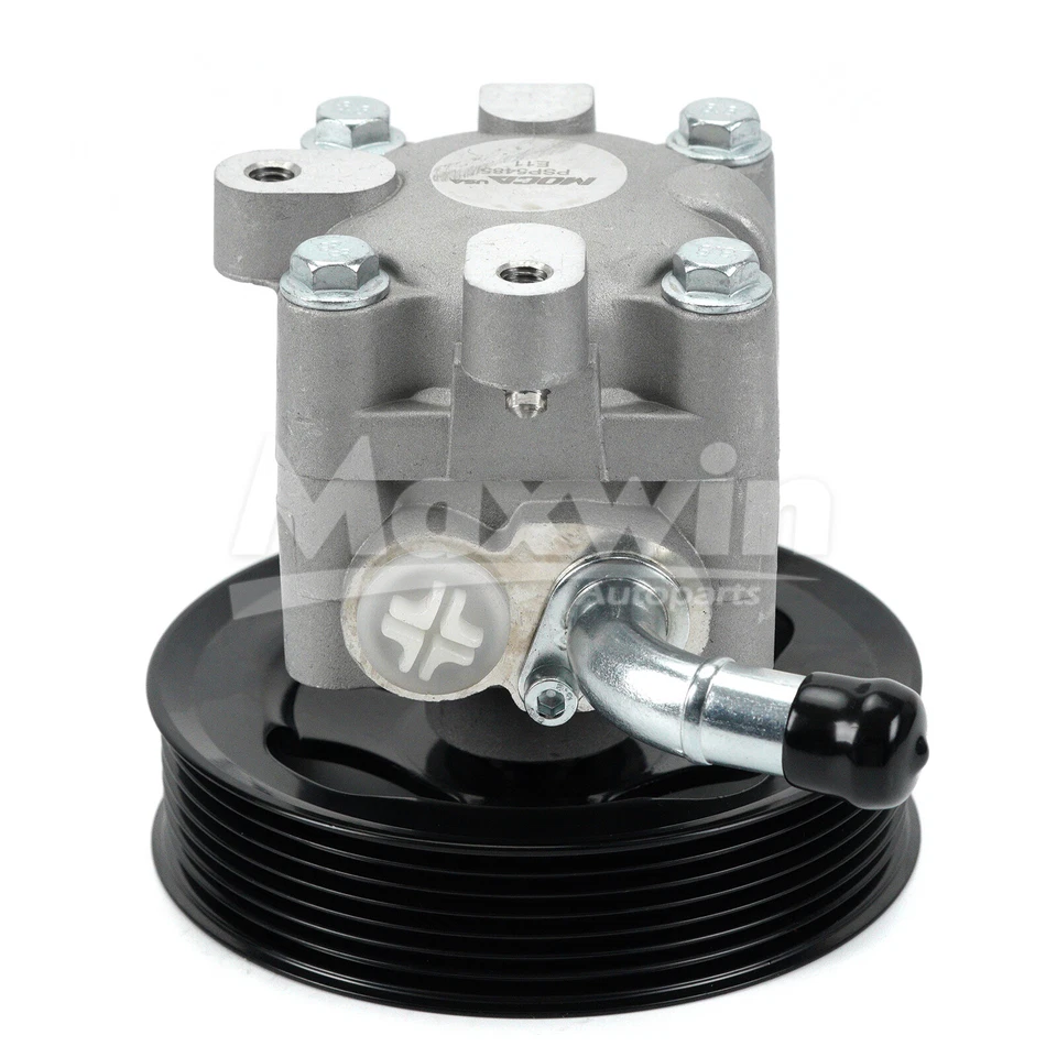 Power Steering Pump w/Pulley Serpentine Belt Fit 09-14 Nissan Maxima Murano 3.5L - Image 4 of 4