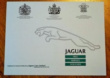 1980s/90s JAGUAR XJ XJ6 S3 XJ40 SOVEREIGN XJ12 XJS UNUSED FIRST SERVICE VOUCHER