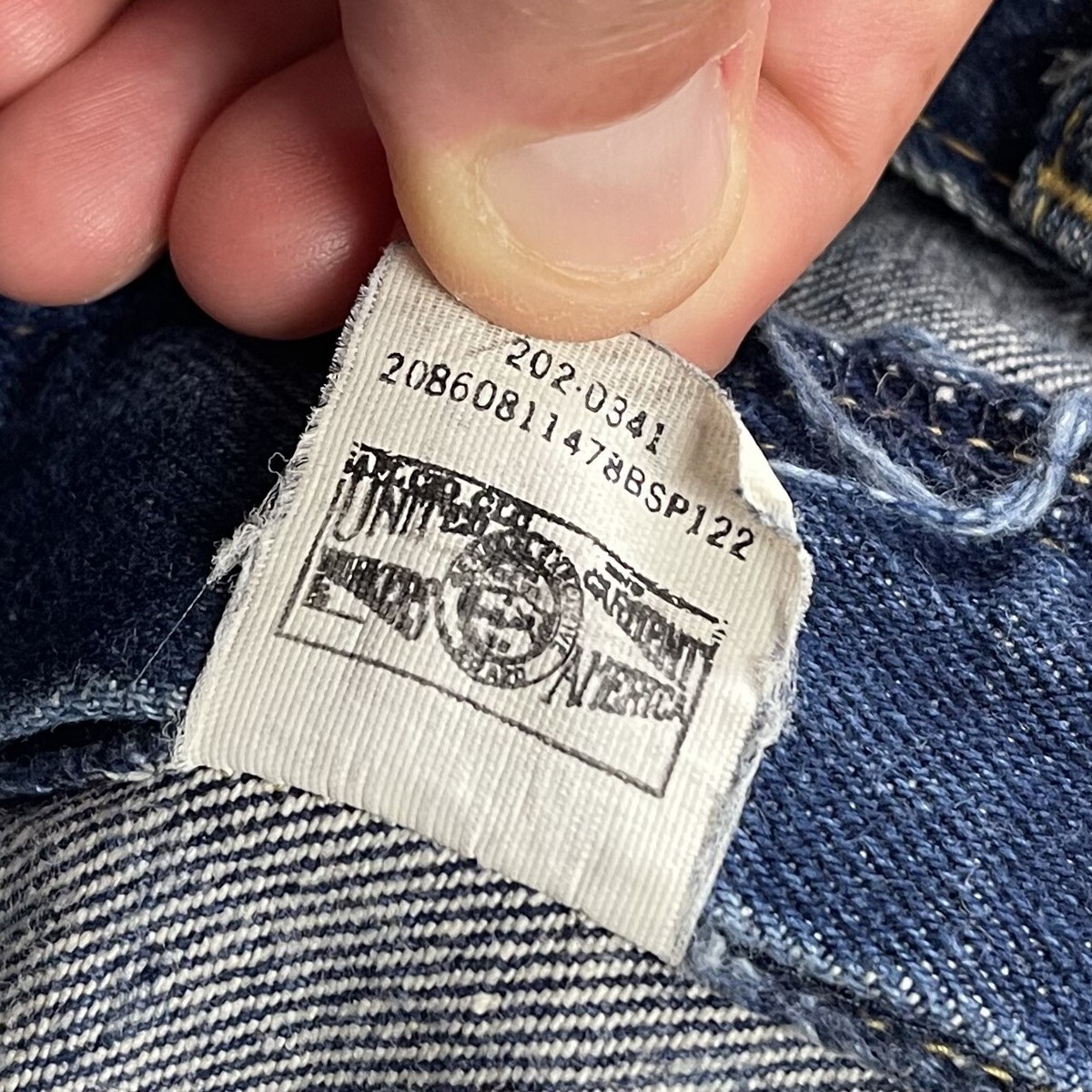 True Vintage 70s Lee Riders Denim Jeans Union Made in USA