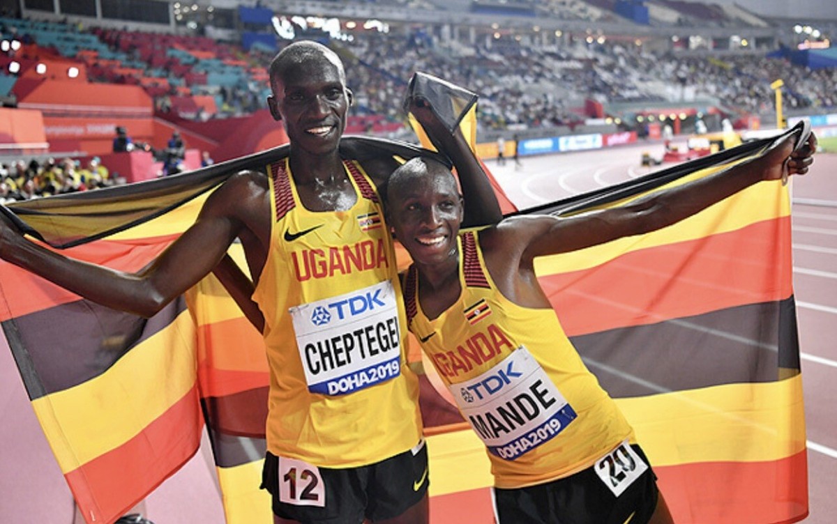 Nike Men's Pro Elite 2019 Uganda Distance Singlet Size L Nike Men's Pro Elite 2019 Uganda Distance Singlet Size L