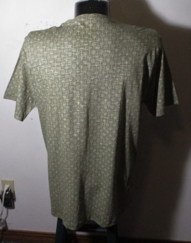 COPPER & OAK Green Short Sleeve Henley Shirt Size 2XL NWT - Picture 5 of 6