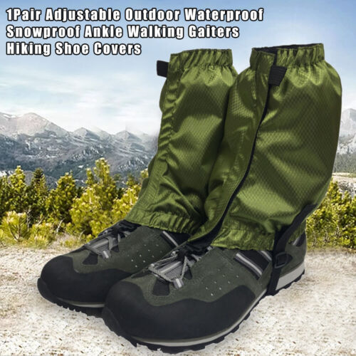 Impermeable Exterior Senderismo Caza Bota Polainas Nieve Serpiente Pierna Alta Zapatos Cubierta - Imagen 20 de 43