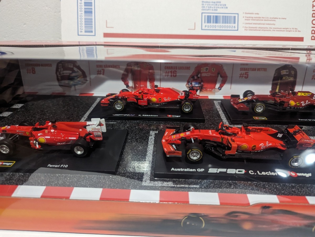 Ferrari F1ミニカー 6台セット 1/43 フェラーリ Amazon.co.jp: burago - FORMULA RACING 1/43 Ferrari F1 6台