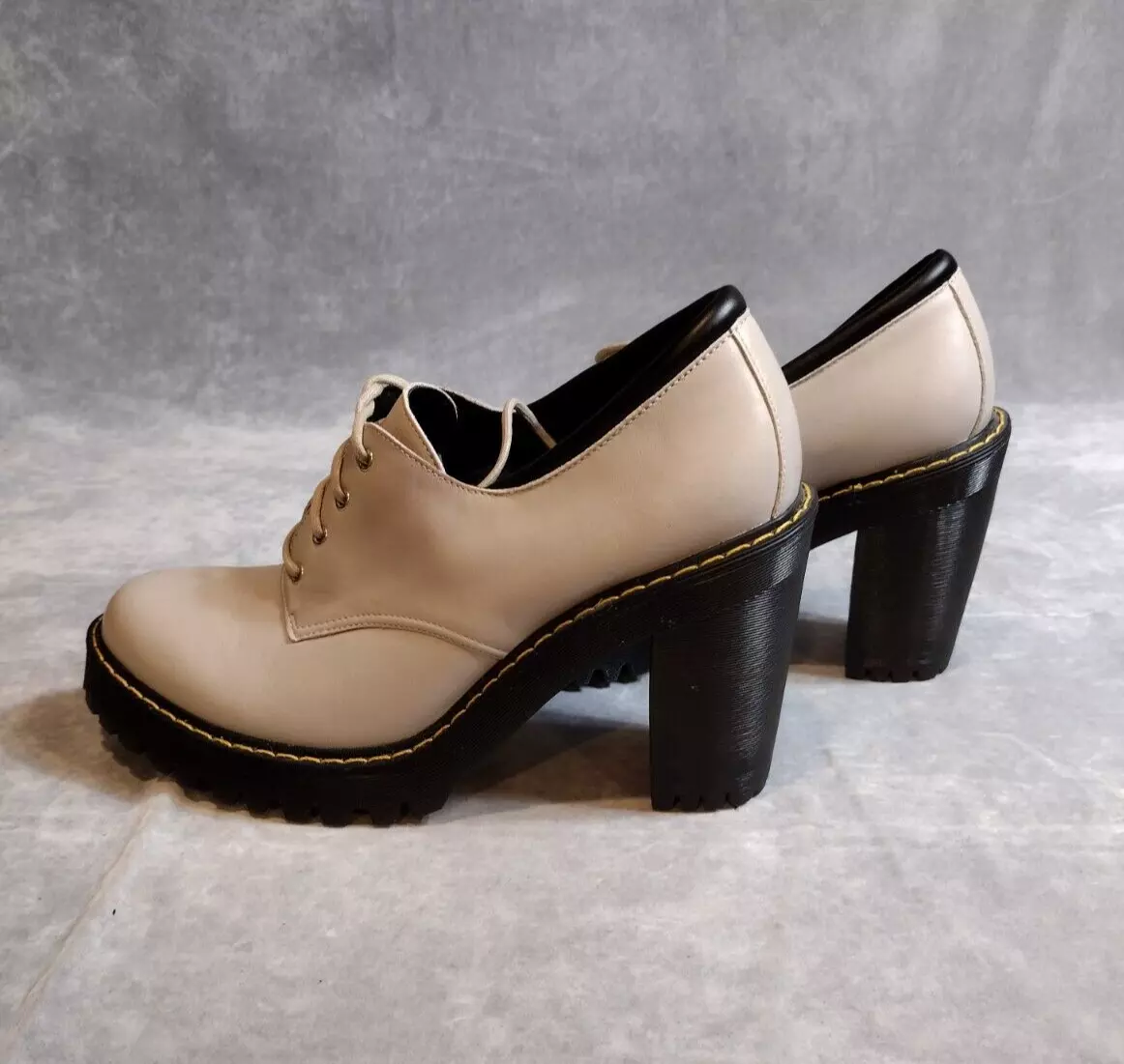 Chunky heel dr outlet martens