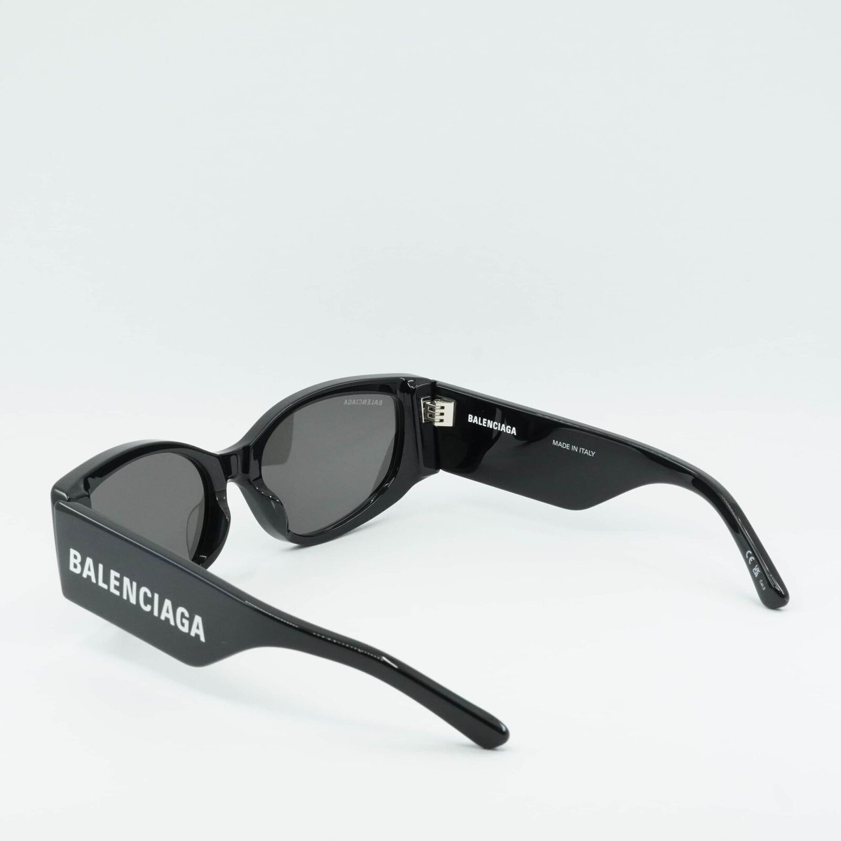 New BALENCIAGA BB0258S 001 Black/Gray 58-18-145 Sunglasses  display picture 3