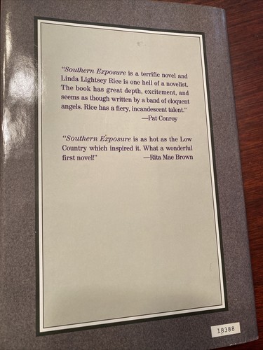 Southern Exposure by Linda L. Rice (1991, Hardcover) - Imagen 2 de 9