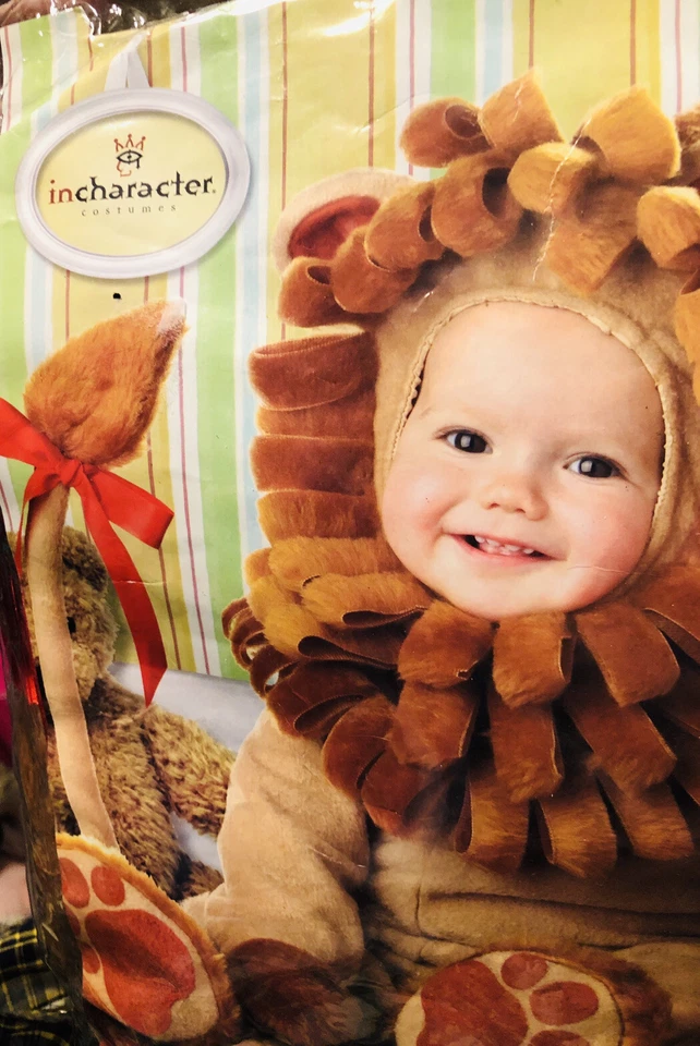 InCharacter 服装 幼儿 Lil Lion 18/24 个月 完整服装 — 第 4/4 张图片