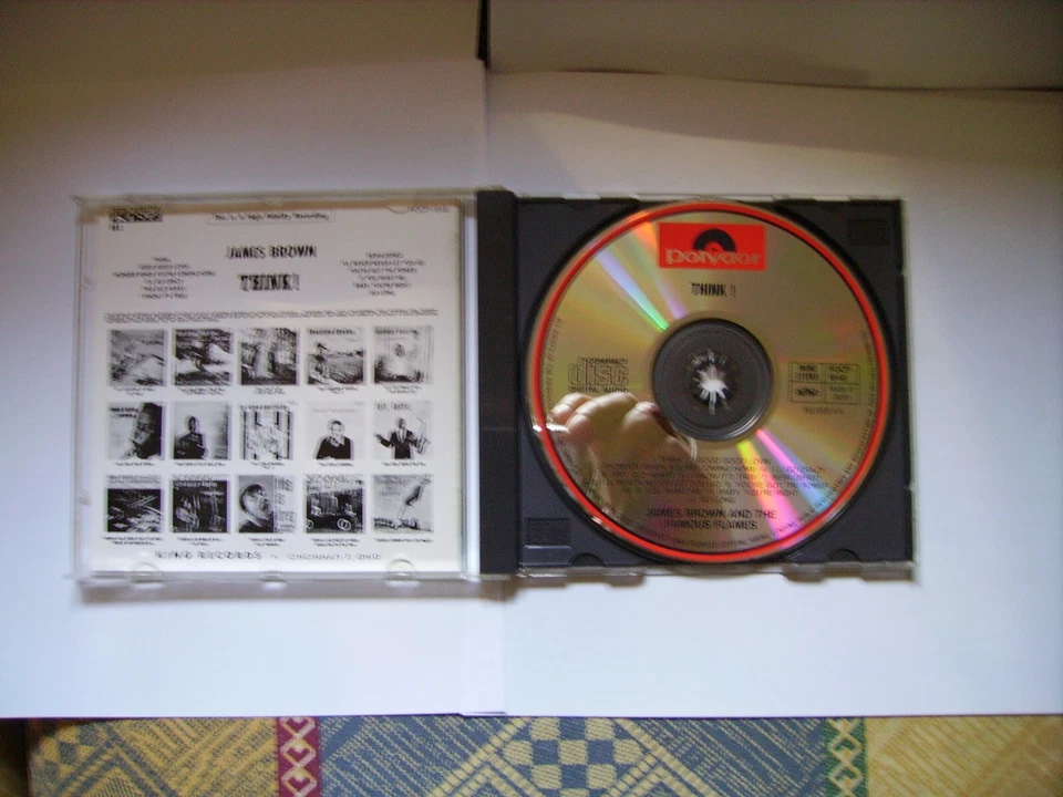 James Brown CD-Think-Polydor Records-POCP 1848-Genuine Japanese CD-Rare - Image 3 of 3