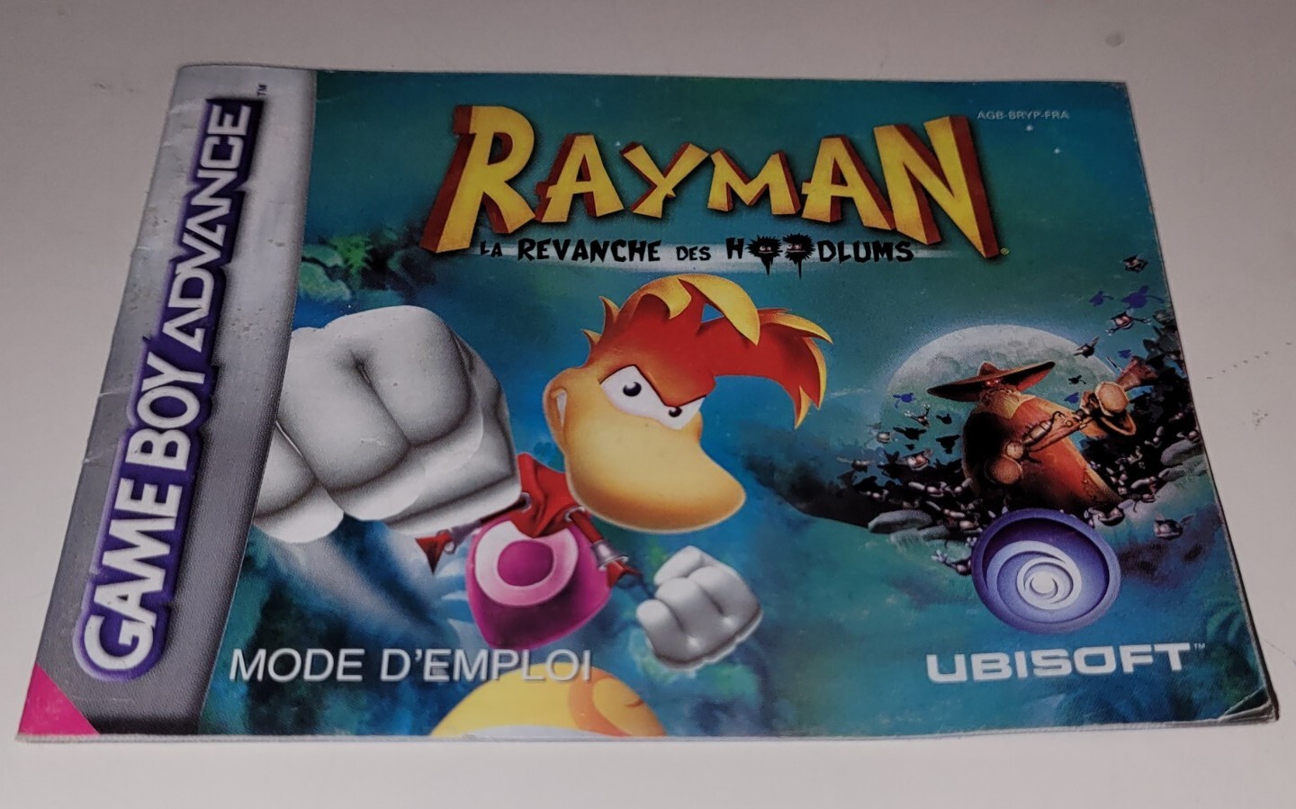 Notice Nintendo Game Boy Advance - Rayman La Revanche De Hoodlums - Bon État