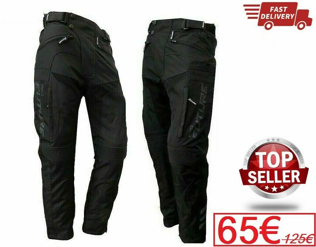 Pantaloni Moto Tecnici 3 Strati 4 Stagioni Pro Future Impermeabile