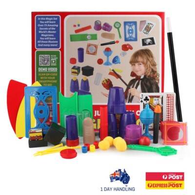NEW Ultimate Magic Kit 75+ Easy-To-Learn Magic Tricks for Kids and Beginners