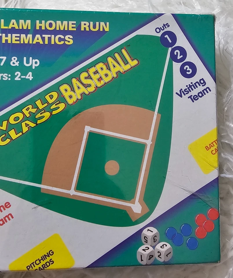 World Class Baseball Game Math Learning Materials Education & Fun Ages 7+ - Image 3 of 4