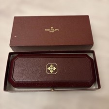 Patek Philippe scatola orologio vintage vecchio modello cassa da collezione esposizione lusso