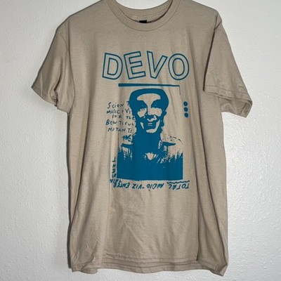 DEVO band shirt , sand color reprint unisex shirt  AN62134
