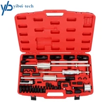 Auto Truck Diesel Injector Extractor Slide Hammer Puller Adapter Tool Kit 40PCS