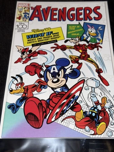 AMAZING SPIDER-MAN #17  DISNEY 100 WHAT IF AVENGERS VARIANT NM
