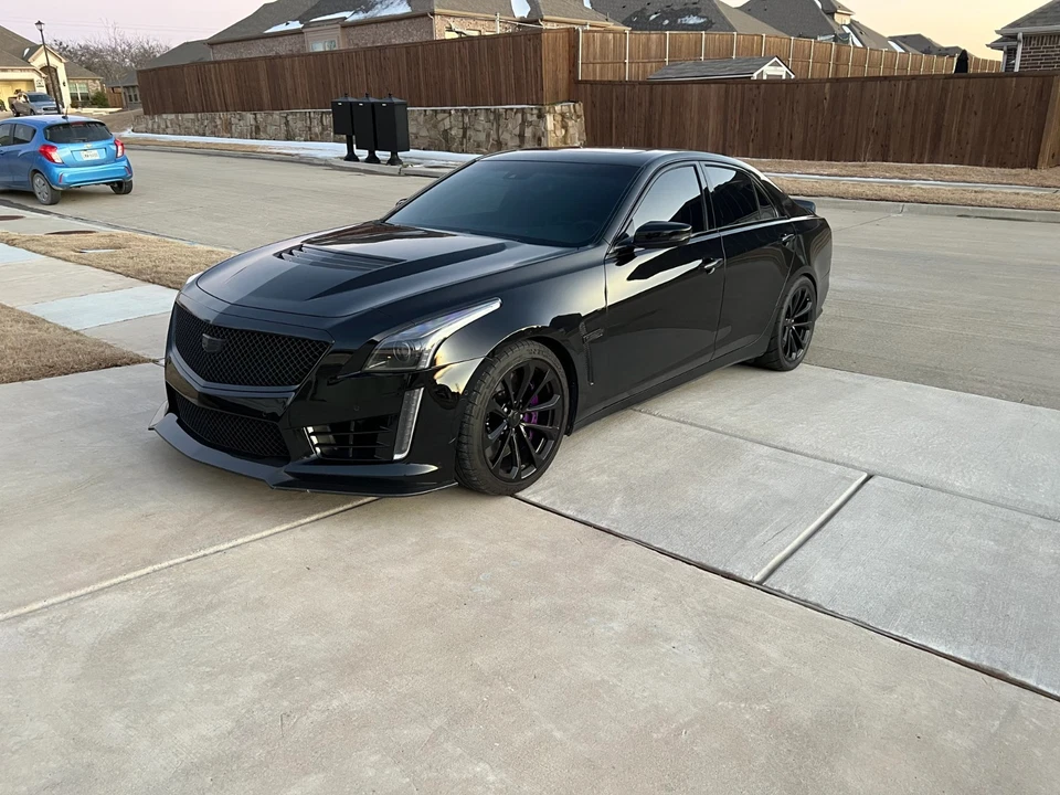 DIY 预切高级 3M 陶瓷窗色调套件 凯迪拉克 CTS 2003 - 19 全窗 — 第 3/4 张图片