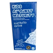 Kids Against Maturity Card Game for Kids and Families Illustrated Edition Sealed