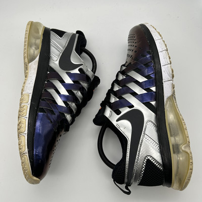 Nike Fingertrap Max Shoes Mens Size 10 Black Silver Purple  display picture 3