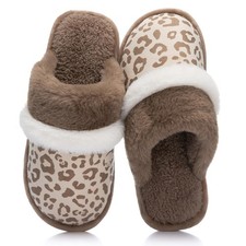 GOEWY Cozy Slippers for Women Indoor Outdoor House Shoes with Memory Foam