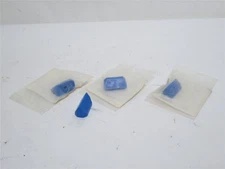 233428 New-No Box; MP Equipment 700006A Lot-4 Small Vibrator Wedges; Blue Nylon