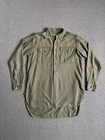 British Army WW2 Military Issue Cotton Shirt Pocket Overshirt Tunic 1940’s 40’s