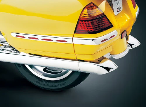 Extensión de escape Kuryakyn Turndown motocicleta bicicleta de calle 7606 kur7606 Foto 2 de 4