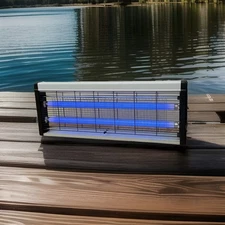 40W Insect Bug Zapper Indoor Mosquito Wasp Moth Fruit Fly Trap UV Light Killer