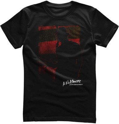 A Nightmare On Elm Street T-Shirt Freddy Krueger Silhouette WB-1-NOES010