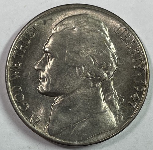 1947-S Jefferson Nickel BU Uncirculated