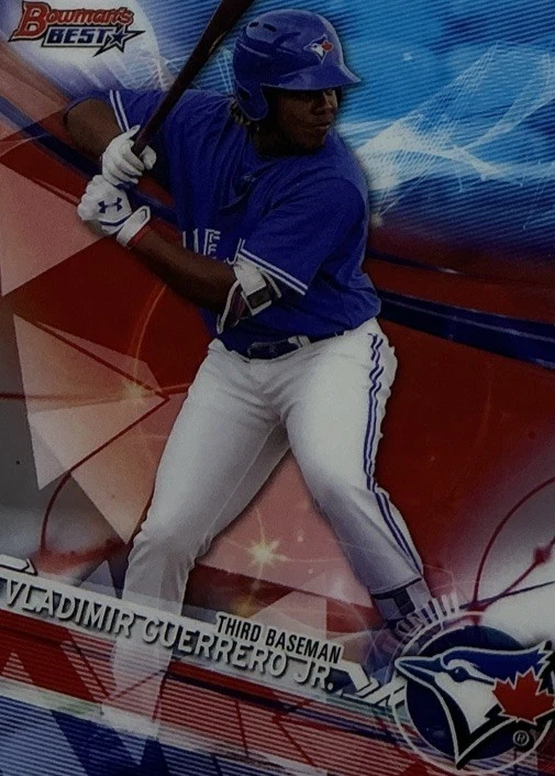 Vladimir Guerrero Jr Rookie PSA 10 -2017 Bowman's Best Top Prospects -Blue Jays Foto 4 de 4