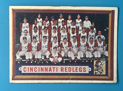 1957 Topps - #322 Cincinnati Reds