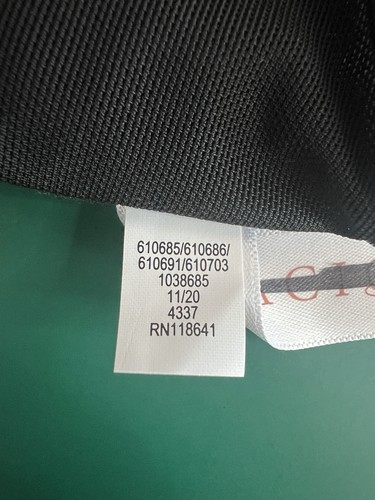 Cacique Lightly Lined Full Coverage Black Bra 42G - 第 6/6 張圖片