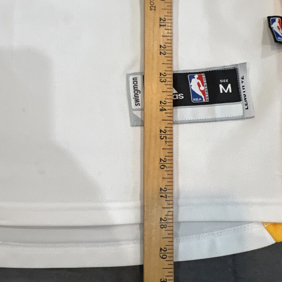 Camiseta Golden State WARRIORS #9 Iguodala Adidas Mediana Swingman Blanca Hogar Foto 4 de 4