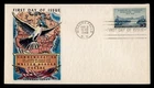 DR WHO 1948 FDC CANADA FRIENDSHIP ANIV FLUEGEL CACHET #961 R58169